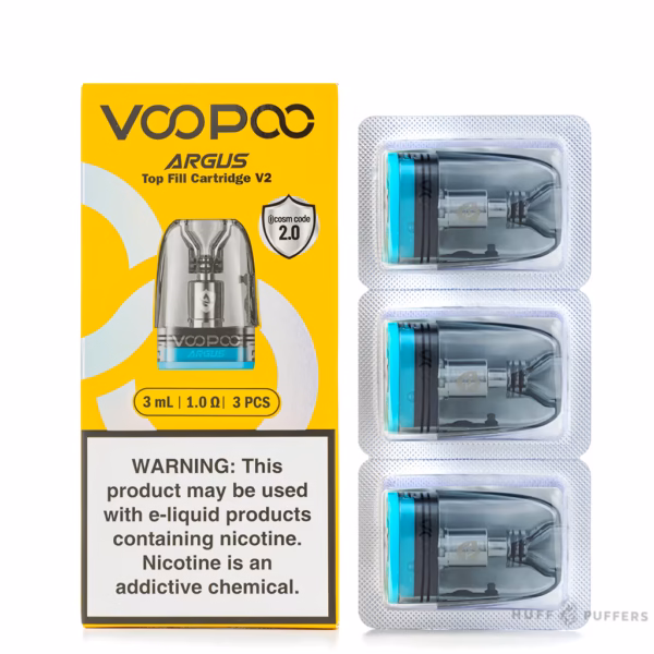 voopoo argus v2 pods 3ml 1.0 ohm Voopoo Argus V2 Pods 1.0 ohm 3mL